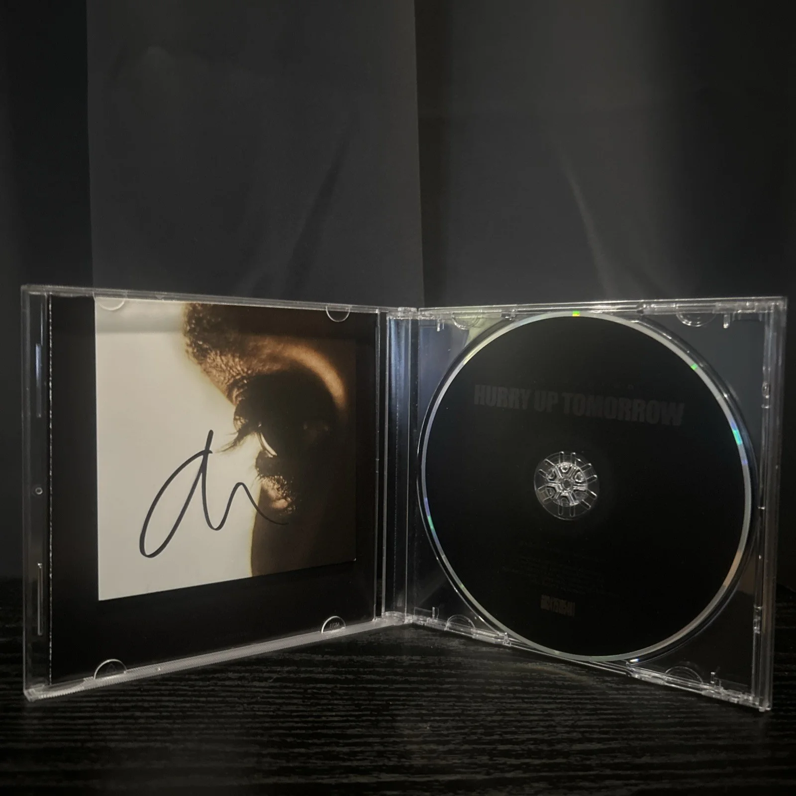 The Weeknd - Hurry Up Tomorrow CD SIGNED INSERT!! Brand New Never played, image 3