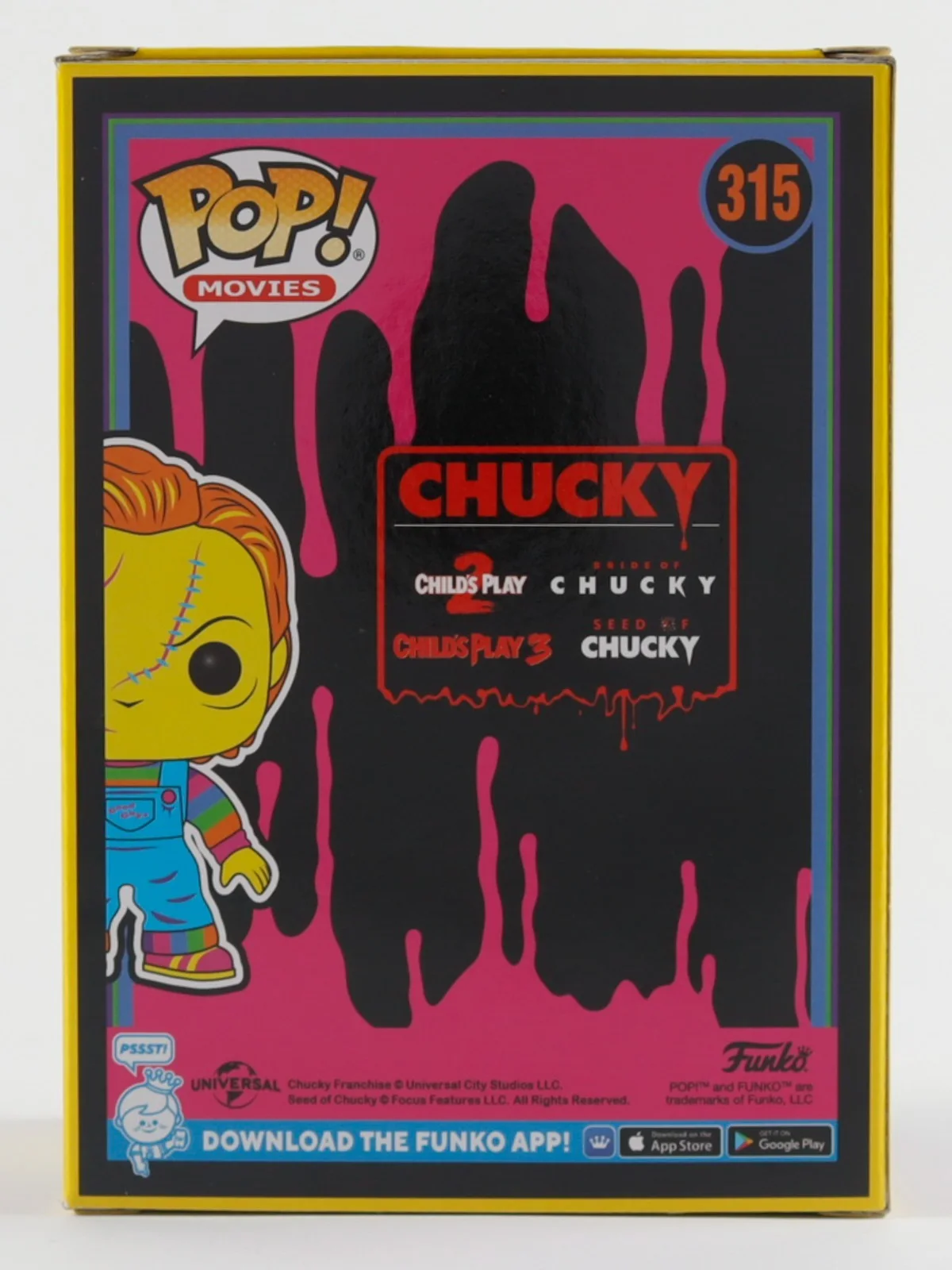 Alex Vincent Signed "Bride of Chucky" #315 Chucky Funko Pop! Inscribed "Andy" PA, image 3