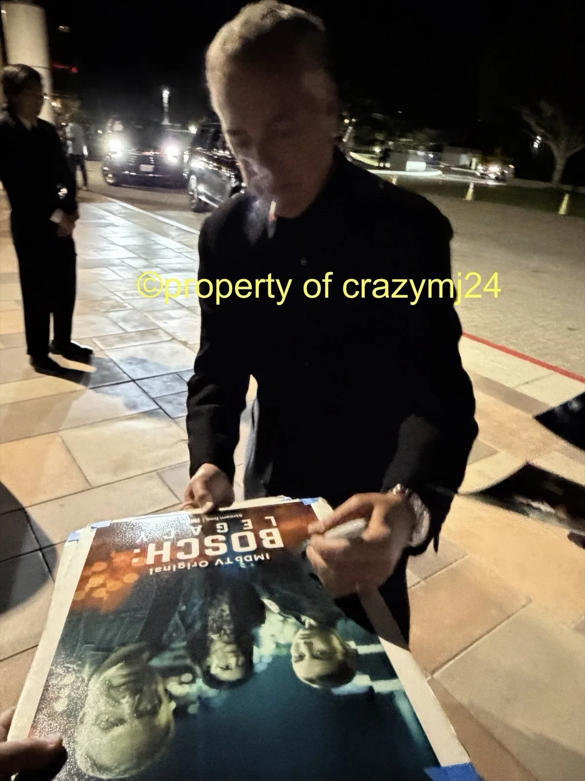Titus Welliver signed Bosch Legacy TV Show 12x18 Poster Autograph Exact Proof, изображение 3
