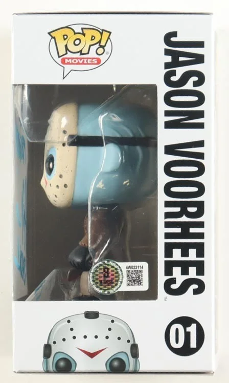 Ari Lehman Signed "Friday the 13th" #01 Jason Voorhees Funko Pop! BECKETT, изображение 2