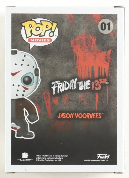 Ari Lehman Signed "Friday the 13th" #01 Jason Voorhees Funko Pop! BECKETT, изображение 3