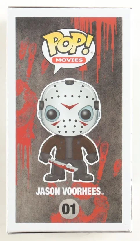 Ari Lehman Signed "Friday the 13th" #01 Jason Voorhees Funko Pop! BECKETT, изображение 4