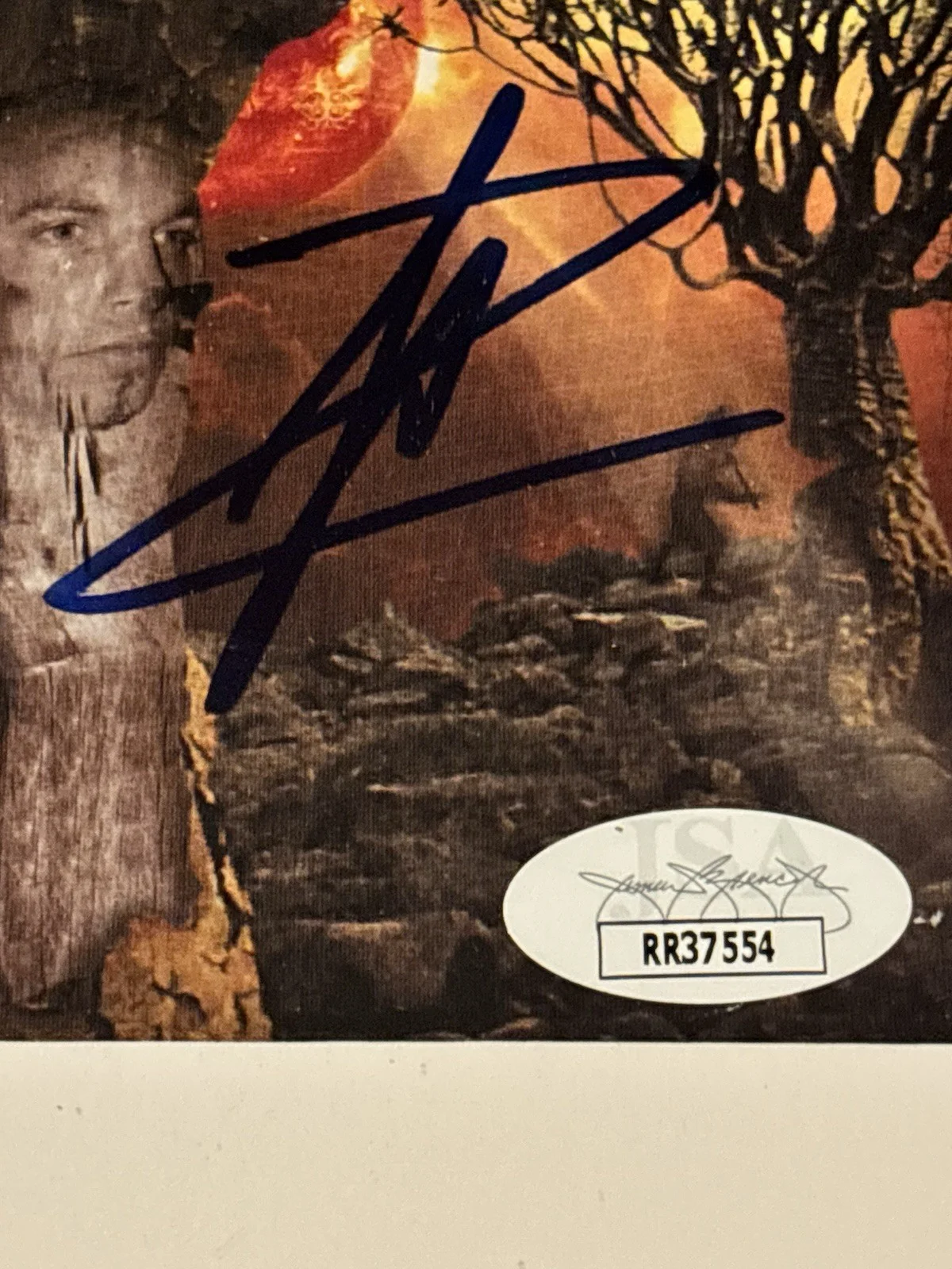 Creed Weathered CD Signed Scott Stapp Autographed JSA Authentic Framed, image 2