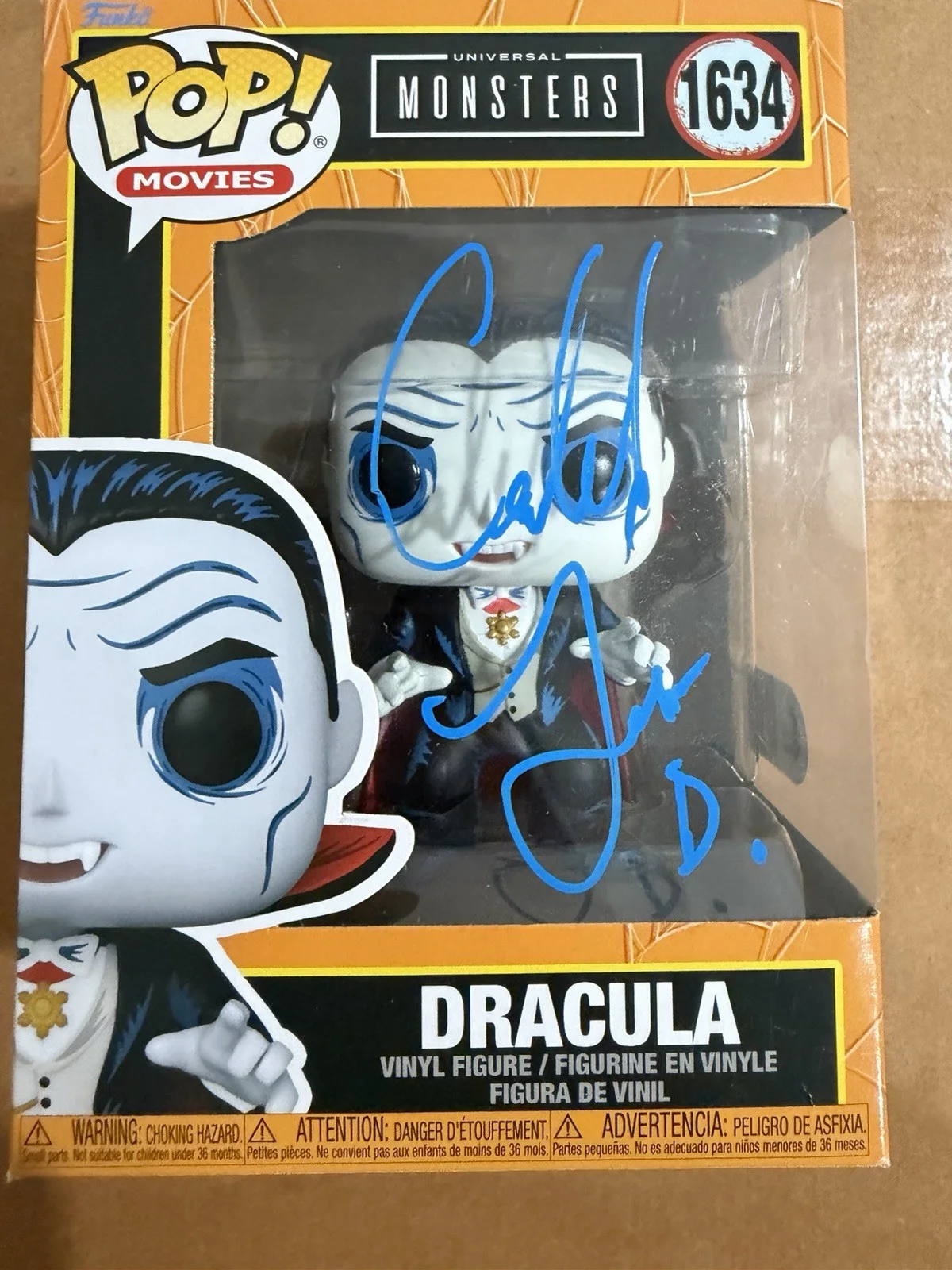 Caleb Landry Jones Signed Dracula A Love Story Funko Autograph Proof SWAU COA, изображение 2