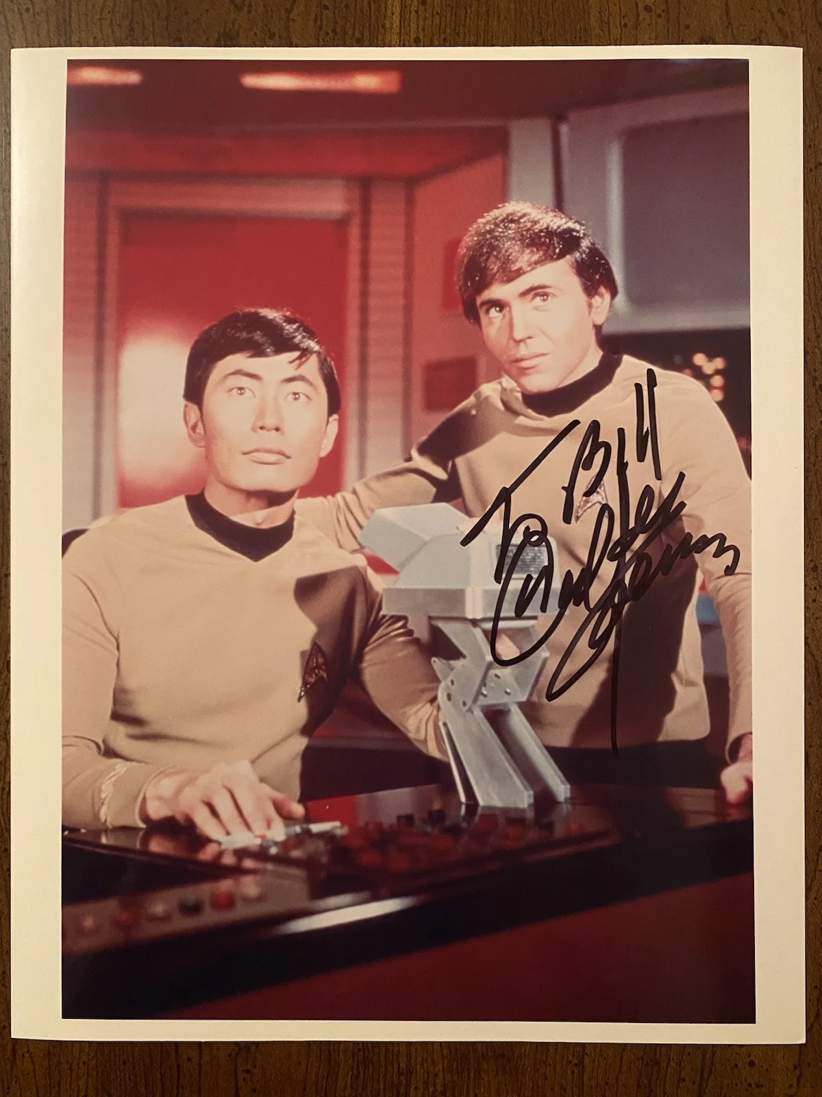 Walter Koenig — Walter Koenig Signed Autographed Photo With COA Star Trek The Original Series