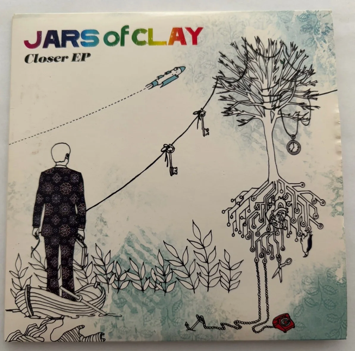 Jars Of Clay Closer EP CD 2008 Signed Autographed Essential Records Very Good, image 2