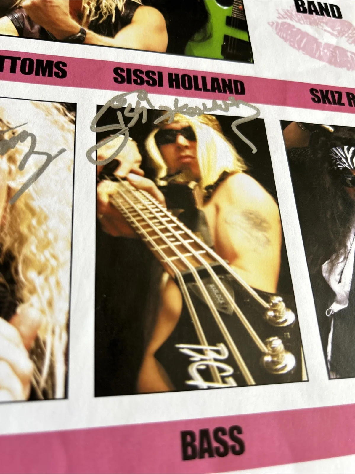 Metalicious (Hair Metal Tribute Band)Signed 2007 Concert Poster_Steel Panther, изображение 4