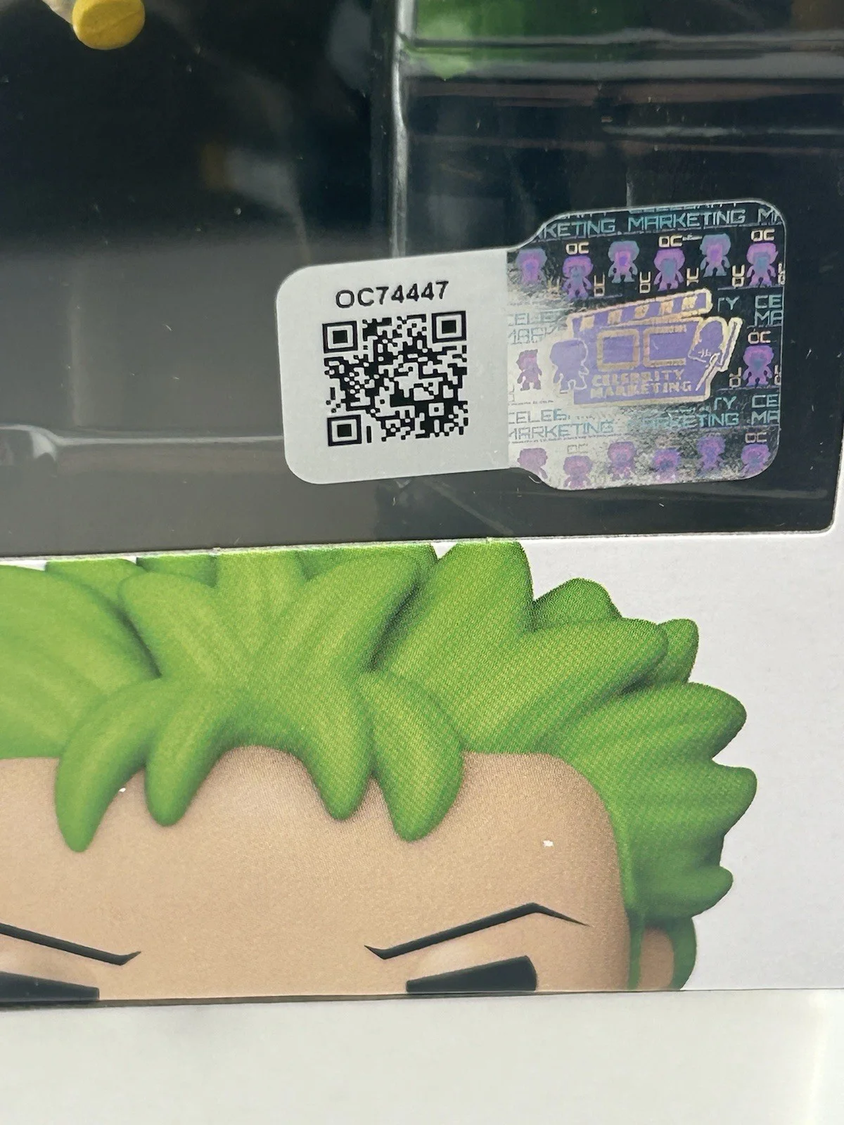 Christopher Sabat — Christopher Sabat Signed Funko One Piece Roronoa Zoro 1775 Chris Blue OC Cert 47, изображение 3