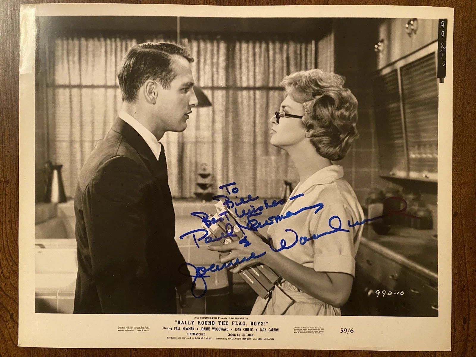 Joanne Woodward — Joanne Woodward Signed Autographed Photo With COA Rally Round The Flag Boys