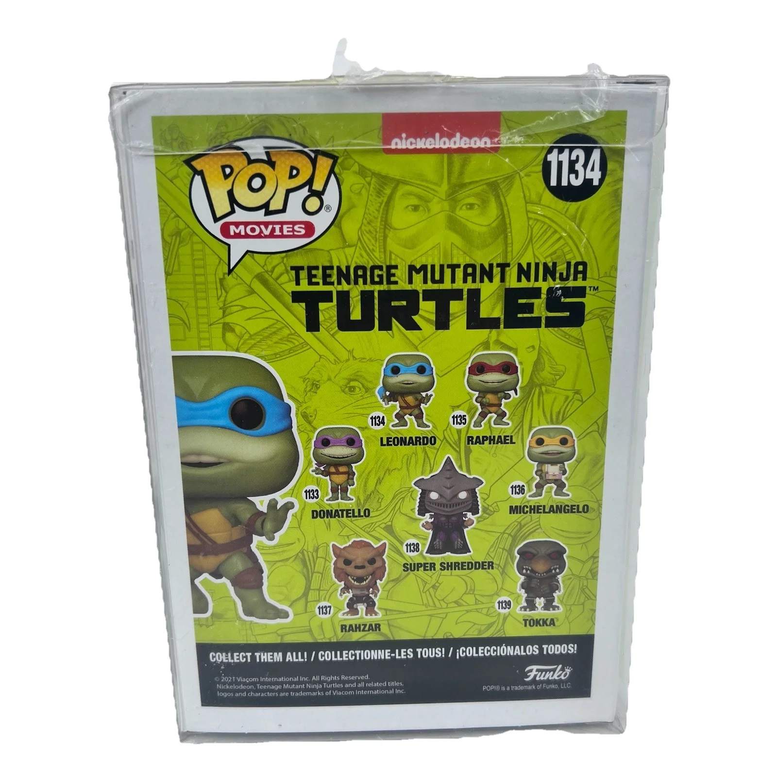 Cam Clarke — Cam Clarke Signed Funko Pop 1134 Teenage Mutant Ninja Turtles Leonardo TMNT+ COA, изображение 2