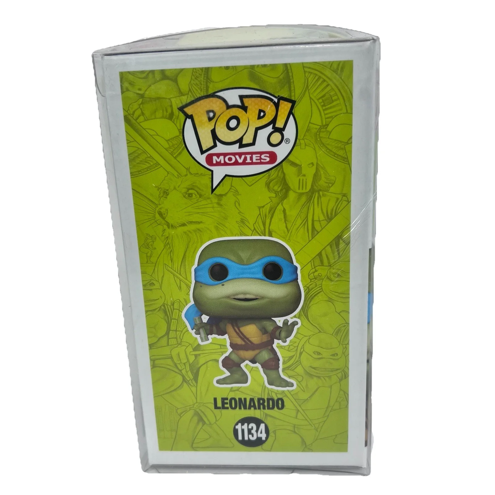 Cam Clarke — Cam Clarke Signed Funko Pop 1134 Teenage Mutant Ninja Turtles Leonardo TMNT+ COA, изображение 3