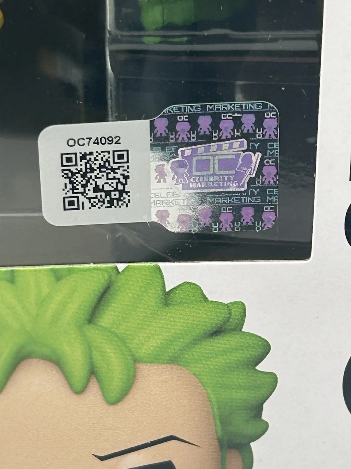 Christopher Sabat — Christopher Sabat Signed Funko One Piece Roronoa Zoro 1775 Chris Blue OC Cert 92, изображение 3