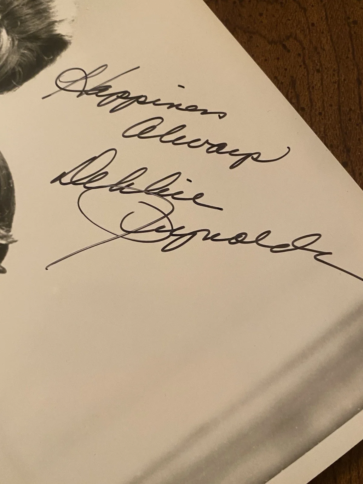 Debbie Reynolds — Debbie Reynolds Signed Autographed Photo w COA How The West Was Won Gregory Peck, изображение 3