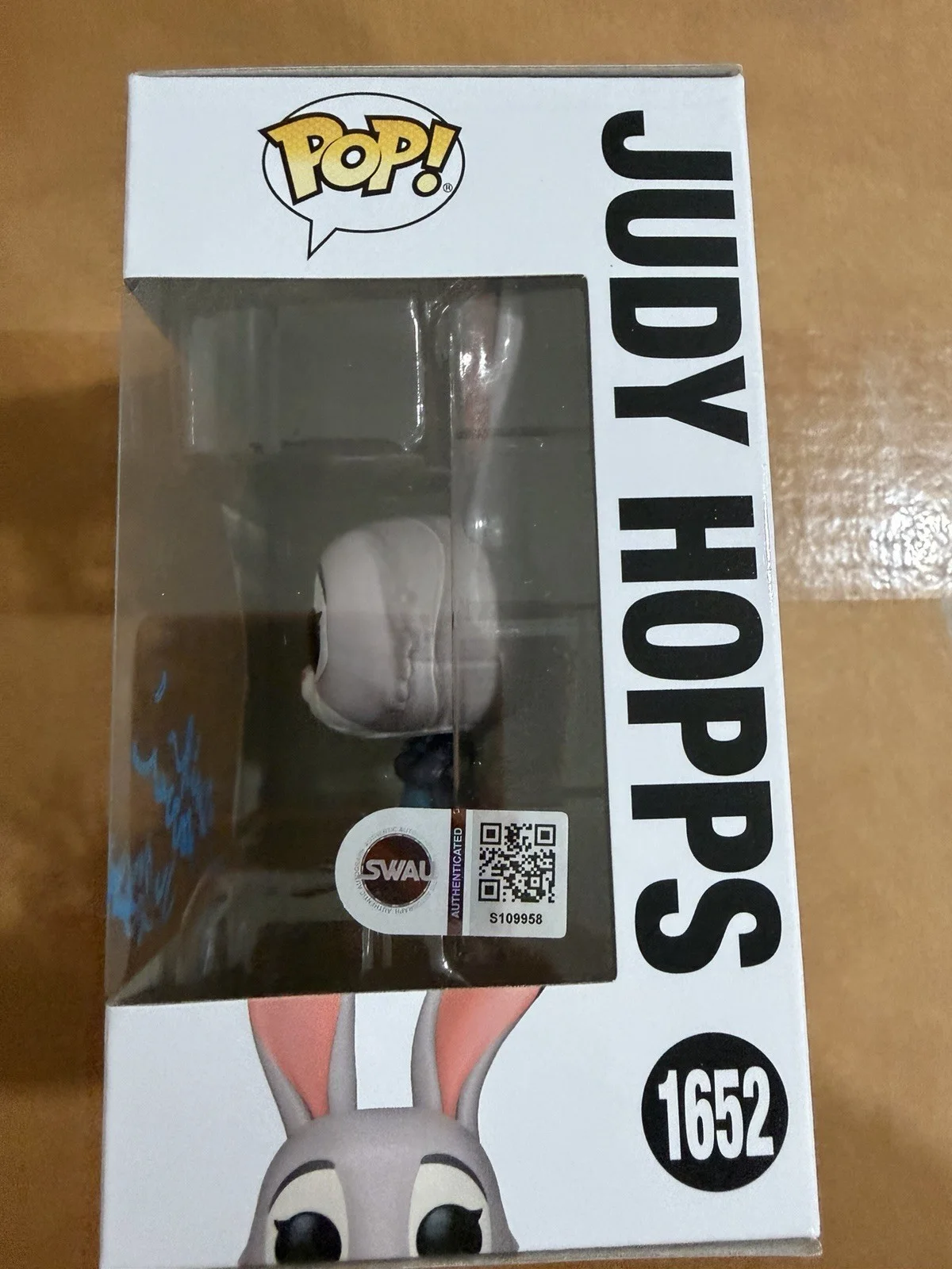 Ginnifer Goodwin Signed Judy Hopps Zootopia 2 Funko Autograph Proof SWAU COA, изображение 4