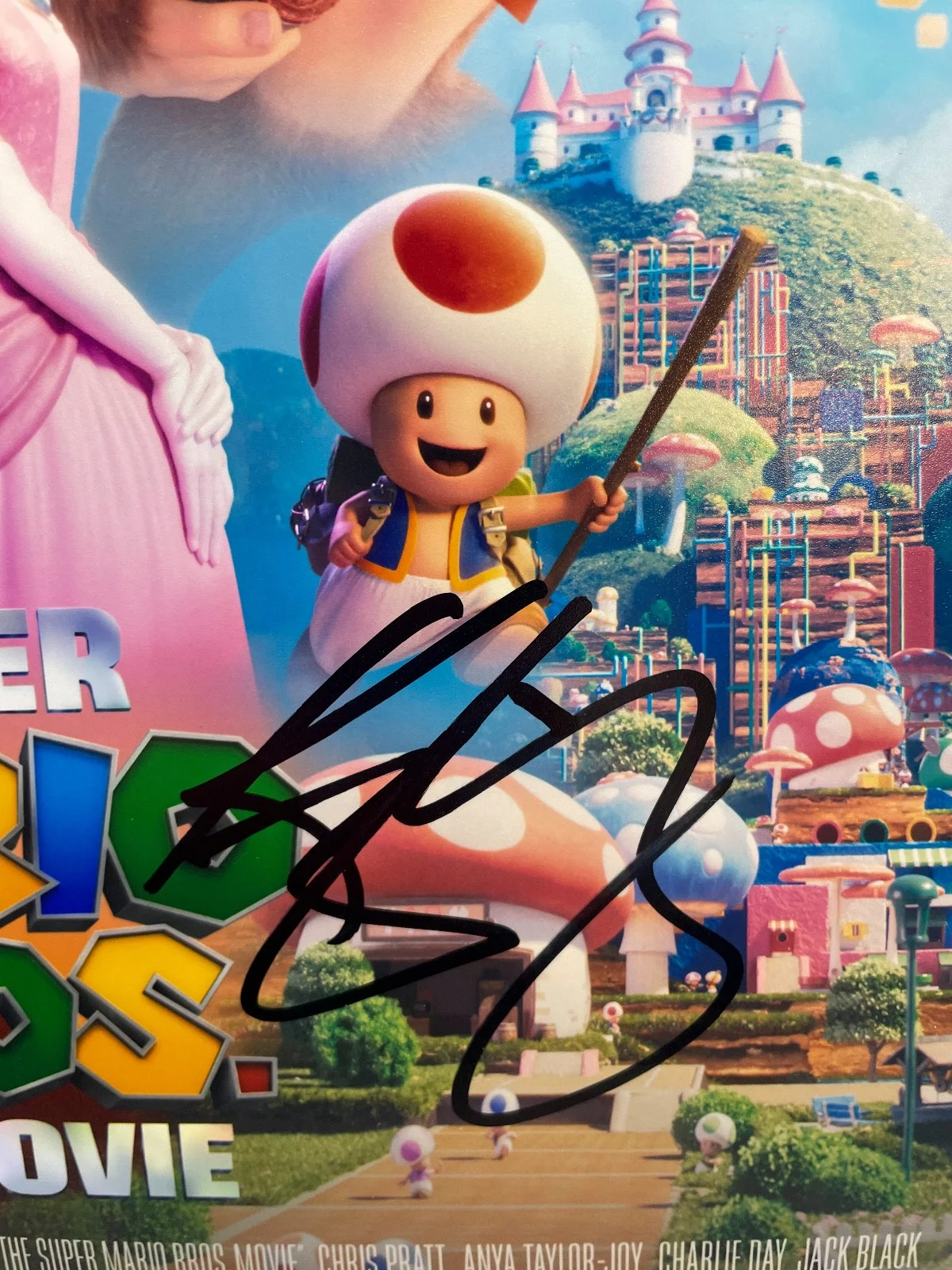 Keegan-Michael Key, Seth Rogen — Keegan-Michael Key & Seth Rogen Signed SUPER MARIO BROS 12x18 Photo PROOF JSA, изображение 4