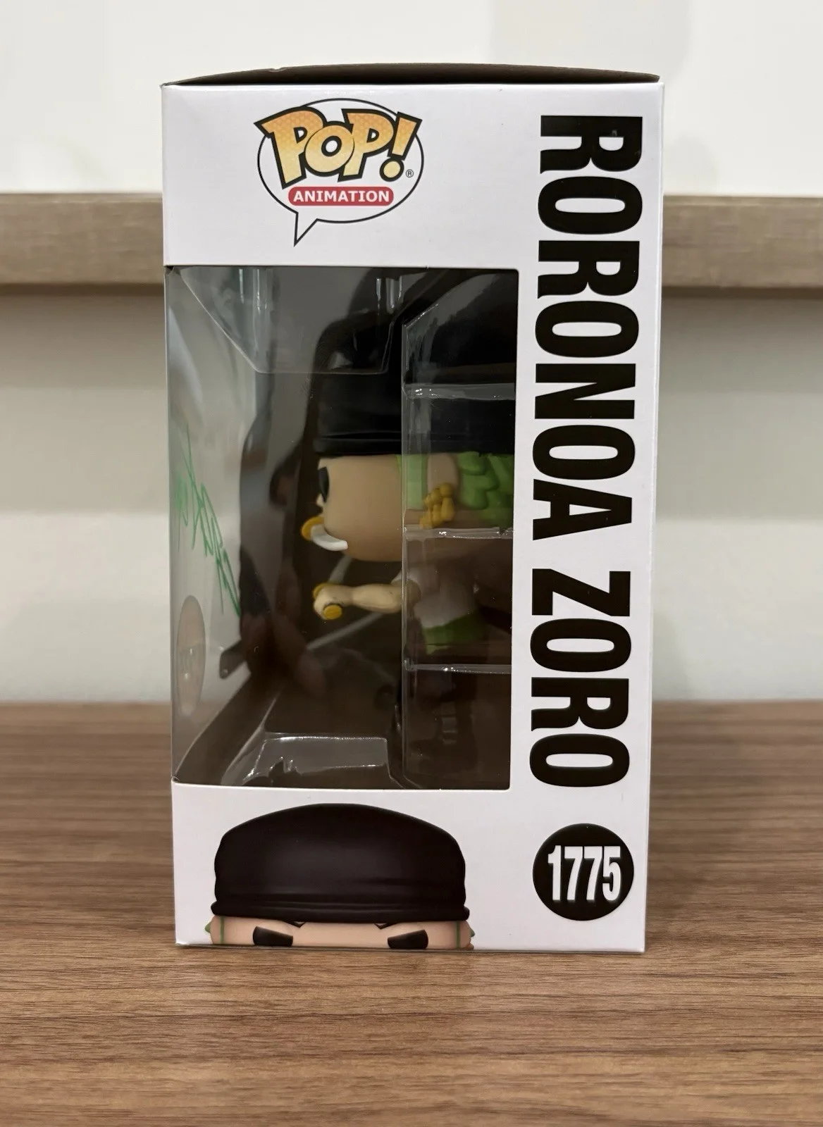 christopher sabat — Funko Pop! # 1775 Roronoa Zoro (Chase) Signed by Christopher Sabat One Piece OC, image 2