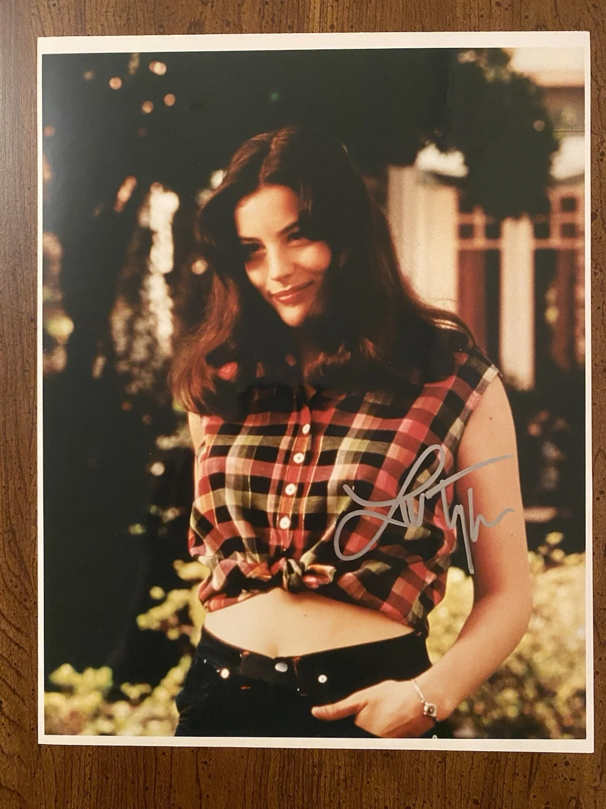 Liv Tyler — Liv Tyler Signed Autographed Photo With COA Empire Records That Thing You Do