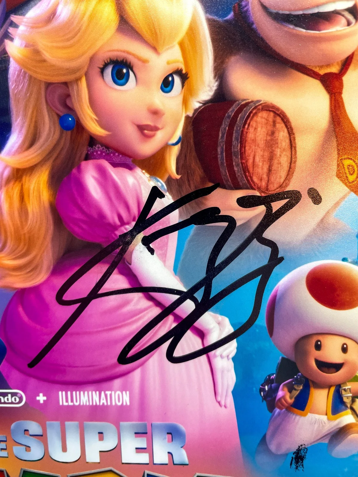 Keegan-Michael Key — Keegan-Michael Key TOAD Signed SUPER MARIO BROS 12x18 Photo Poster PROOF ACOA, изображение 2