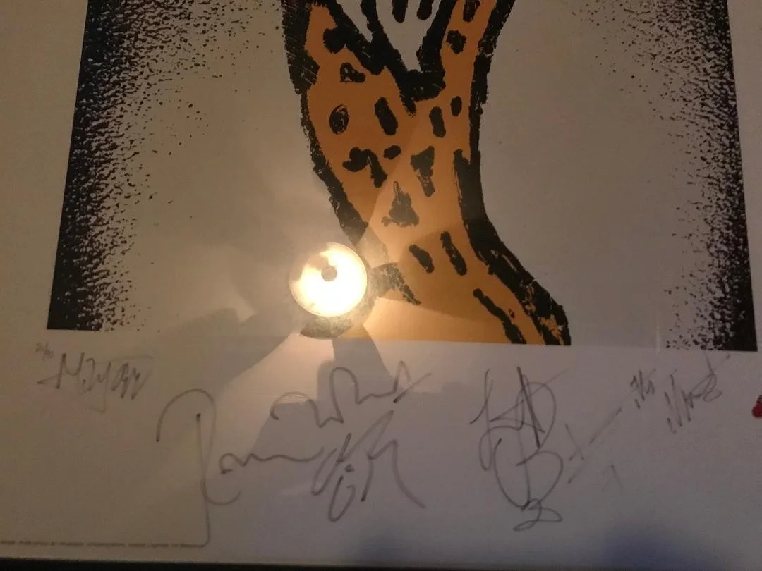 ROLLING STONES FULLY SIGNED 94' VOODOO LOUNGE LITHOGRAPH 24/90 GUARANTEED AUTHEN, image 2