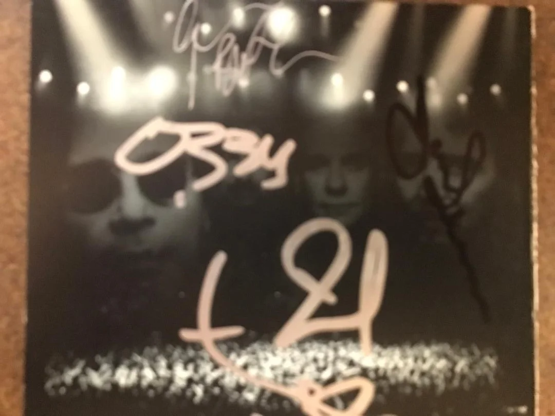 BLACK SABBATH FULLY SIGNED "REUNION" CD CARD X4 GUARANTEED AUTHENTIC!!, image 2