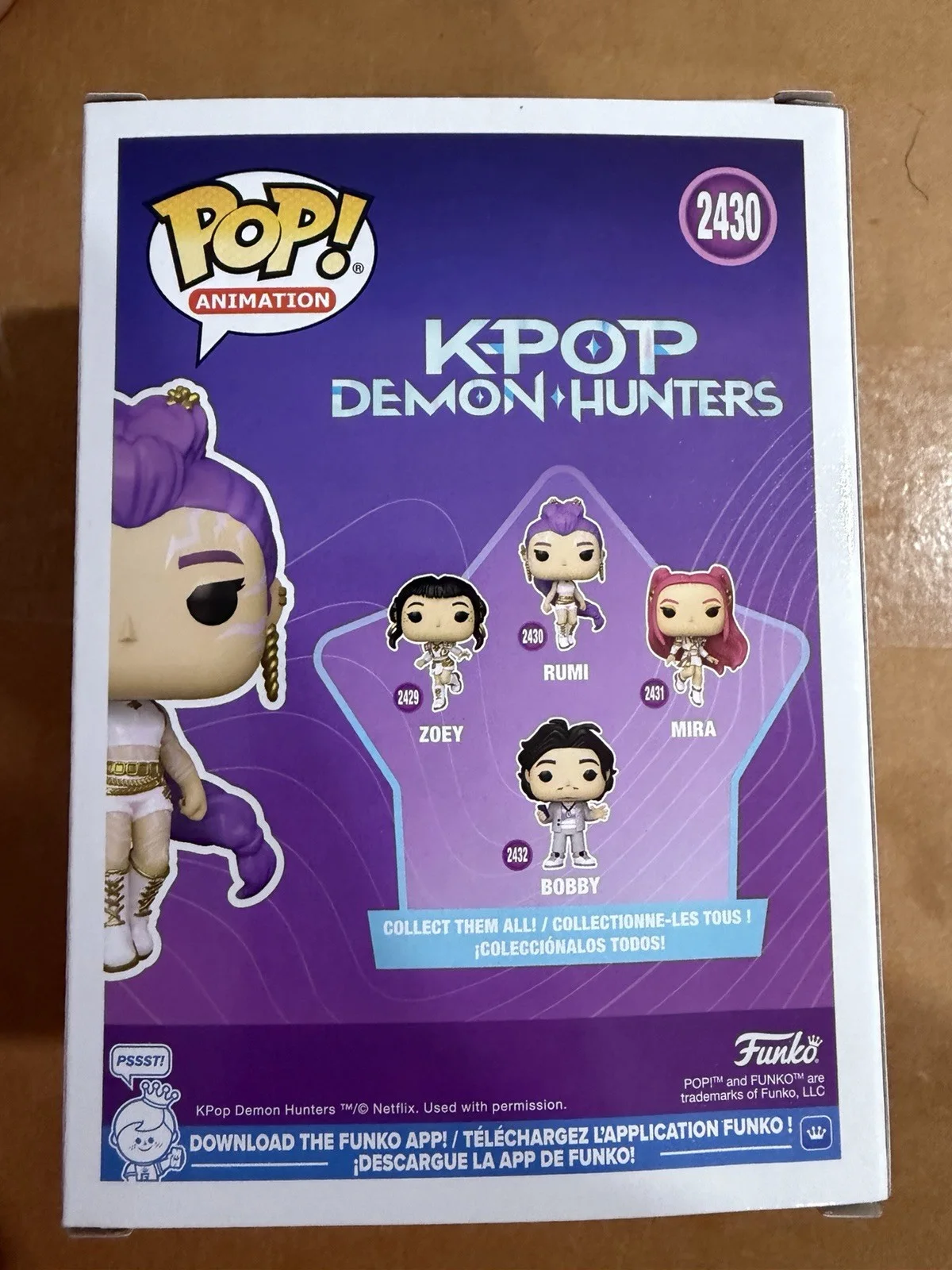 Arden Cho Signed "Rumi" Kpop Demon Hunters Funko 2430 Autograph Proof SWAU COA, image 5