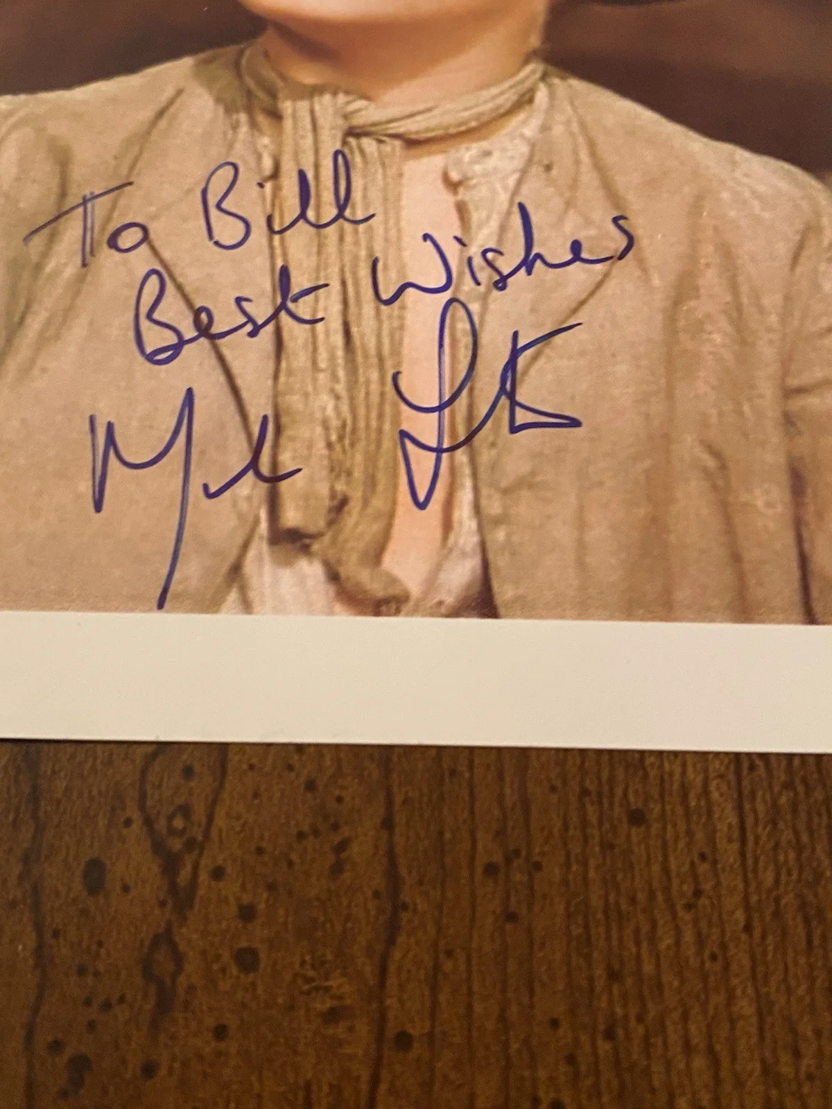 Mark Lester — Mark Lester Signed Autographed Photo Oliver Oliver Twist, image 3