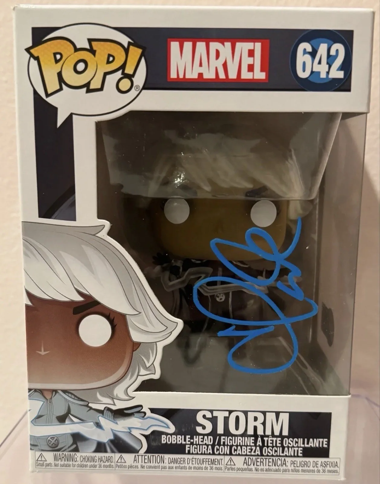 Halle Berry — Halle Berry signed Funko Pop Storm #642 Beckett COA X-Men: The Last Stand