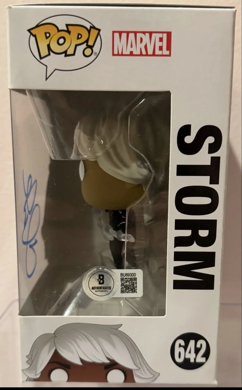 Halle Berry — Halle Berry signed Funko Pop Storm #642 Beckett COA X-Men: The Last Stand, изображение 2