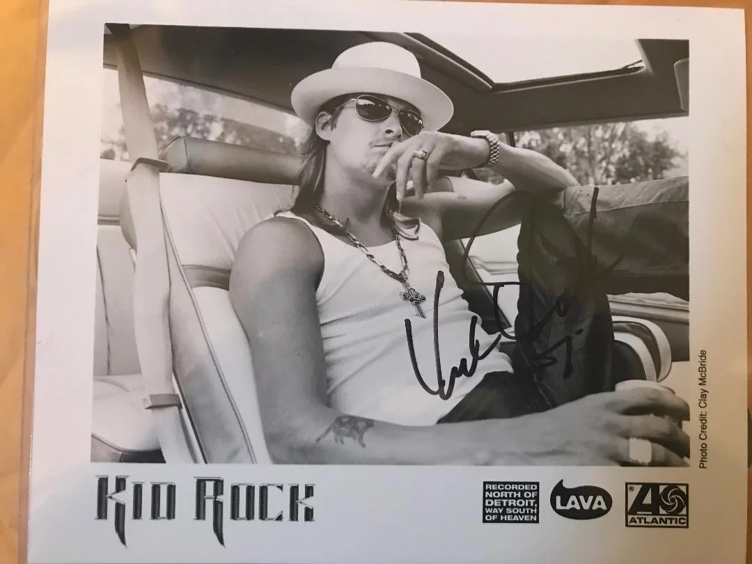 KID ROCK FULL NAME SIGNED PROMO PHOTO FULL COA FROM ROGER EPPERSON NICE!!, image 2