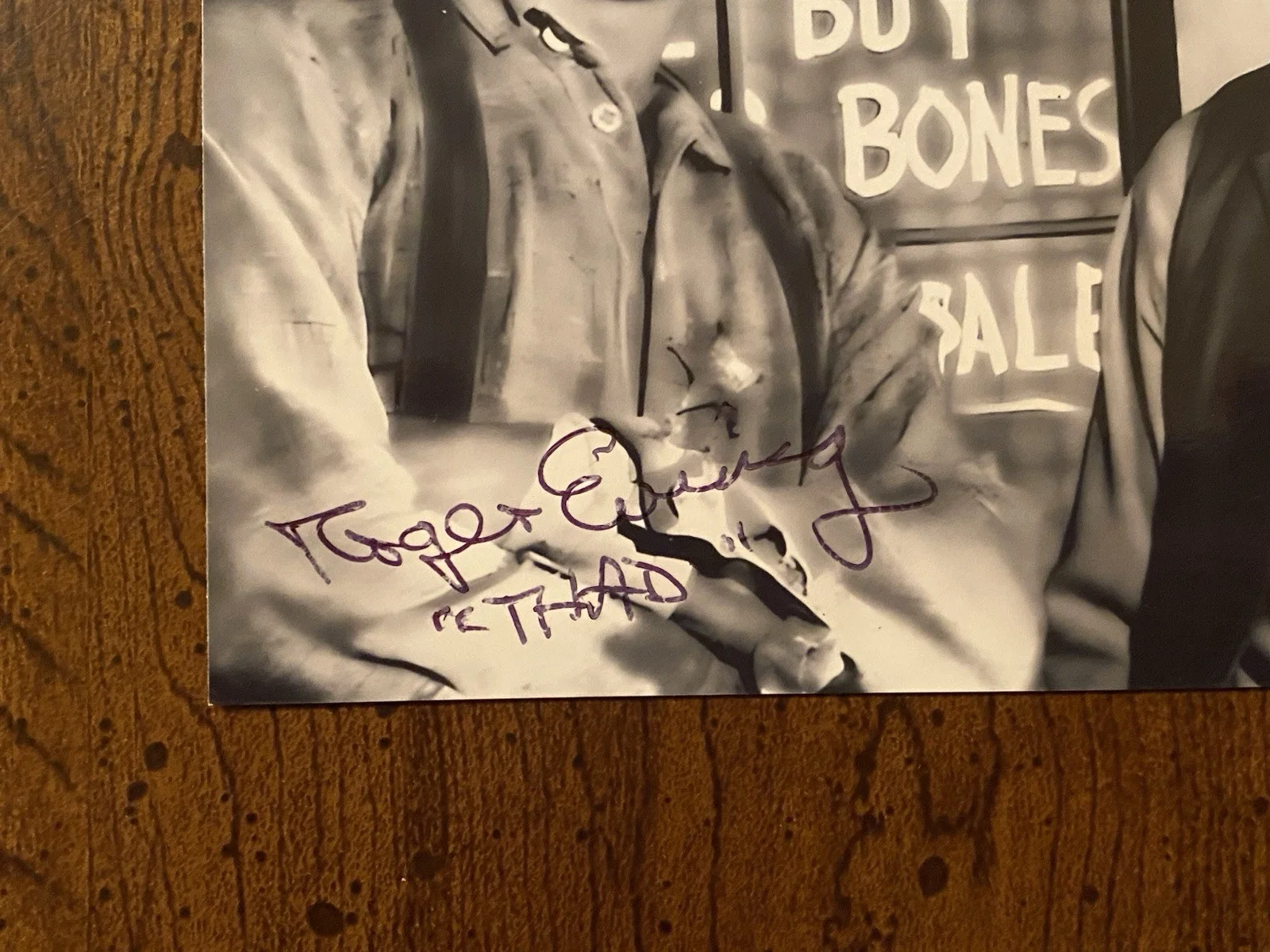 Roger Ewing — Roger Ewing Signed Autographed Photo With COA Thad Gunsmoke Western, изображение 2