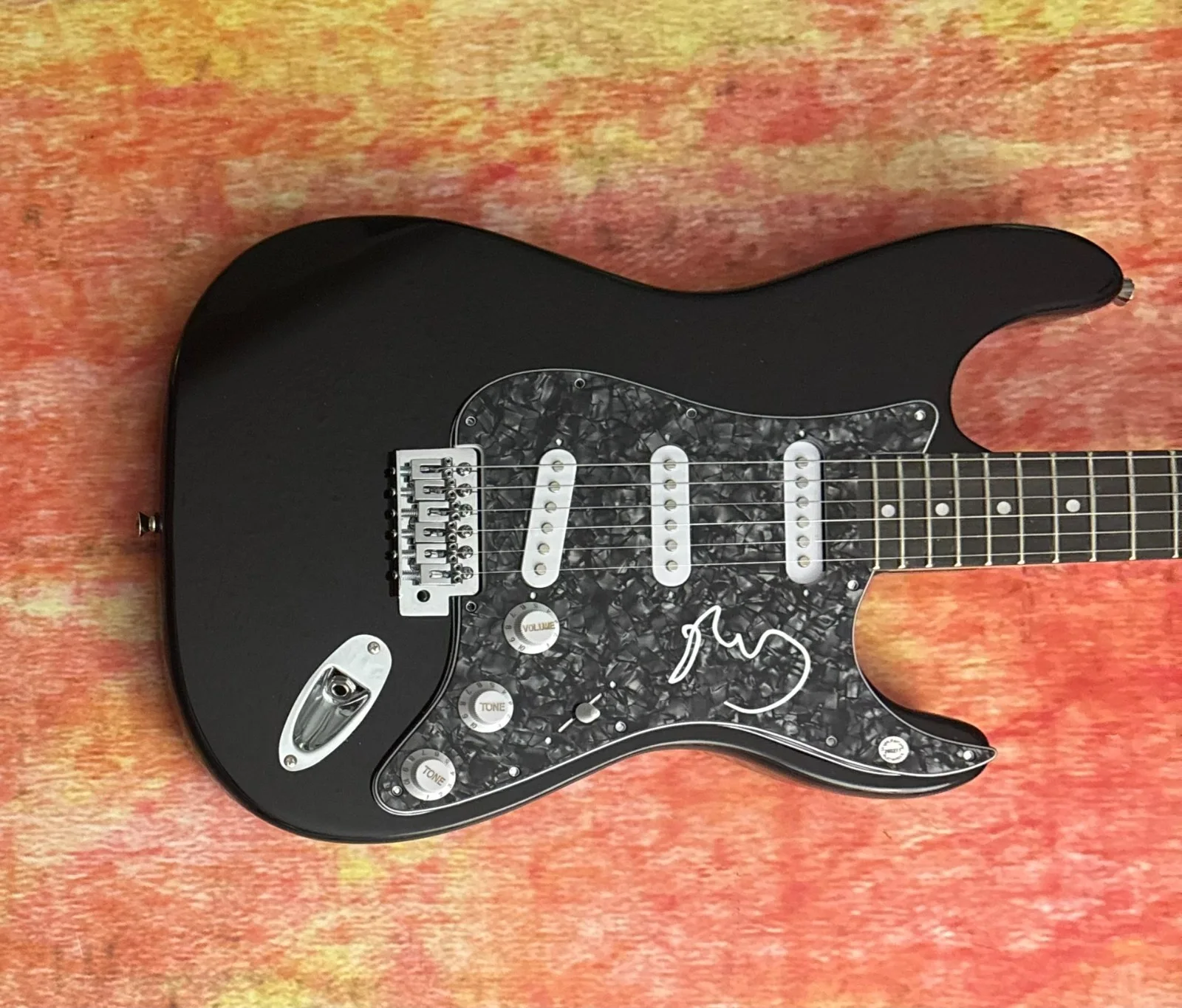 GFA Small Town * JOHN COUGAR MELLENCAMP * Signed Electric Guitar PROOF AD8 COA, изображение 2