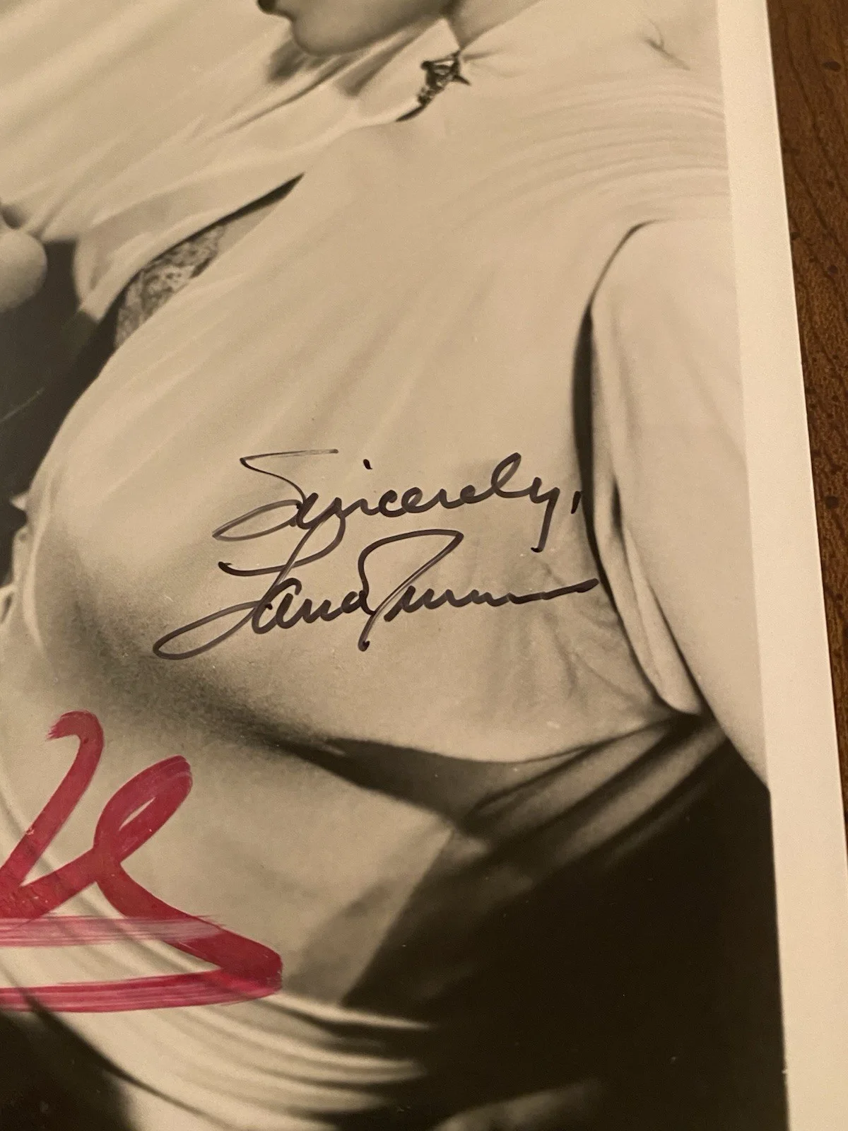 Lana Turner, Van Johnson — Lana Turner Van Johnson Signed Autographed Photo w/ COA Week-End At The Waldorf, image 5