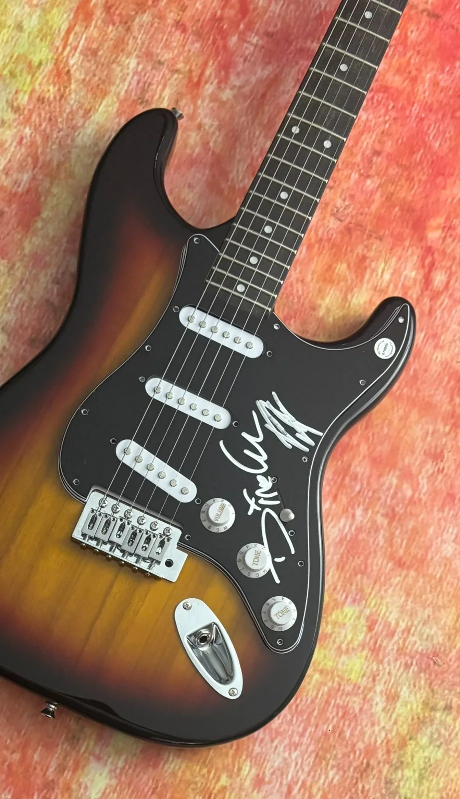 GFA Dino Cazares & Tony Campus * FEAR FACTORY * Signed Electric Guitar PROOF COA, изображение 4