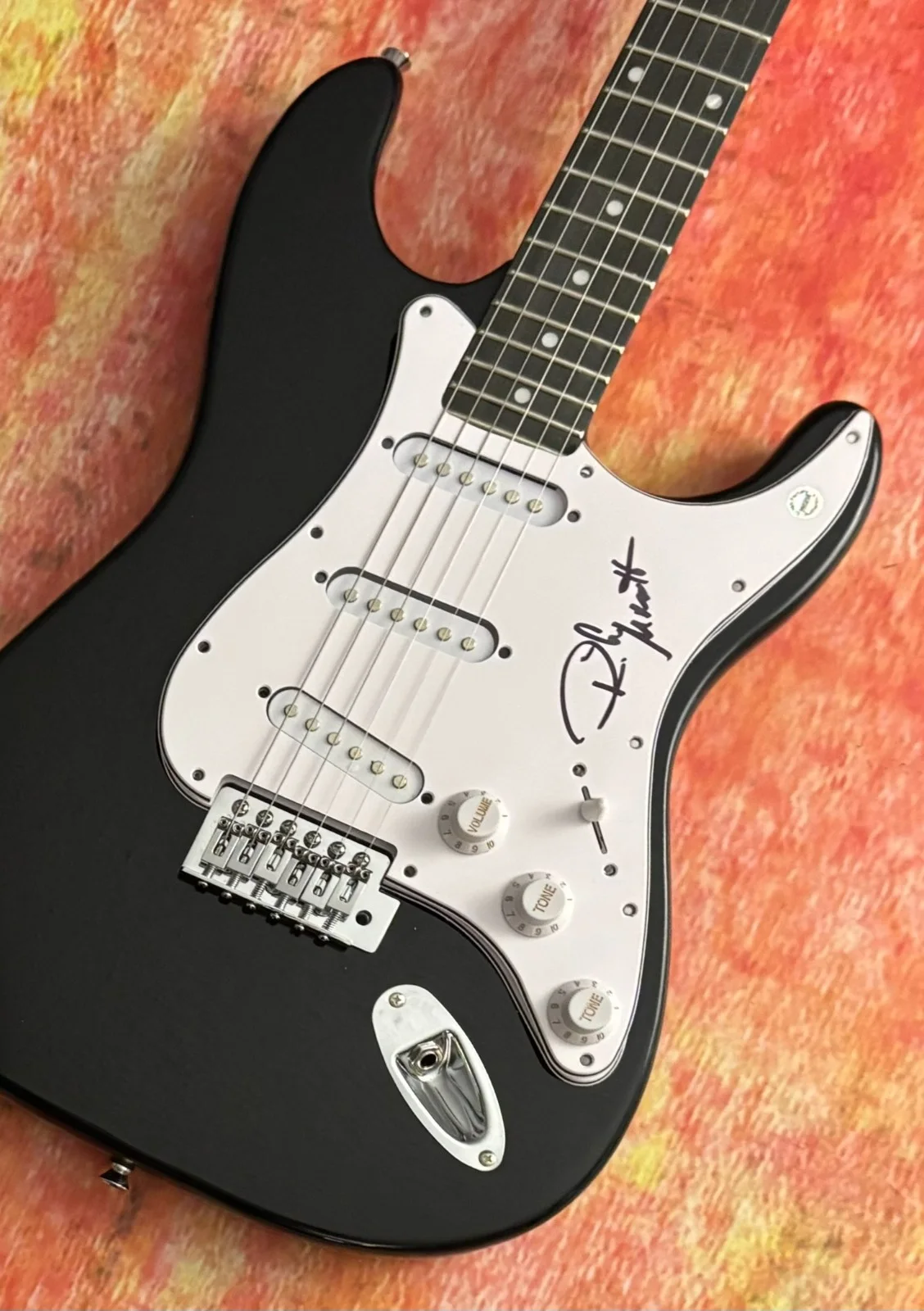 GFA Steely Dan Drummer * RICK MAROTTA * Signed Electric Guitar PROOF COA, image 4