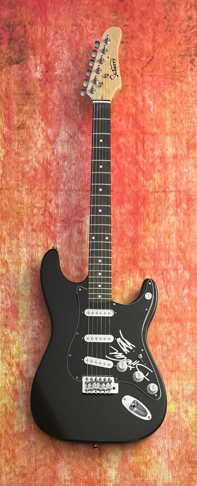 GFA Dino Cazares & Tony Campus * FEAR FACTORY * Signed Electric Guitar PROOF COA, изображение 3