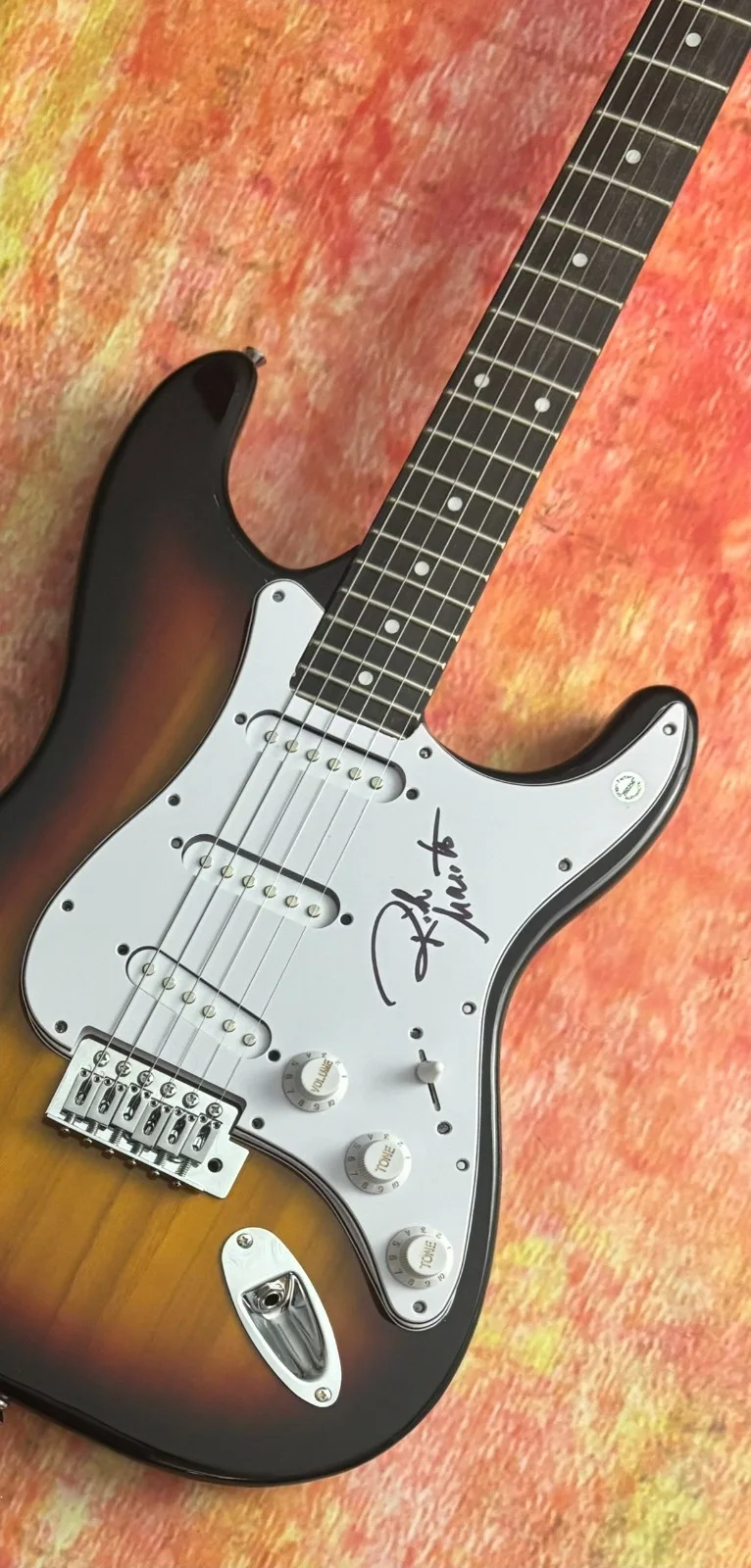 GFA Steely Dan Drummer * RICK MAROTTA * Signed Electric Guitar PROOF COA, image 2