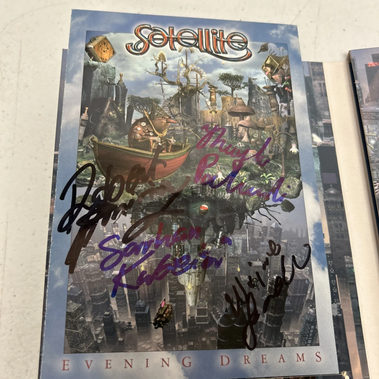 Satellite — Satellite Evening Dreams DVD, Autographed Signed! Prog Rock Concert DVD - NO CD, image 3