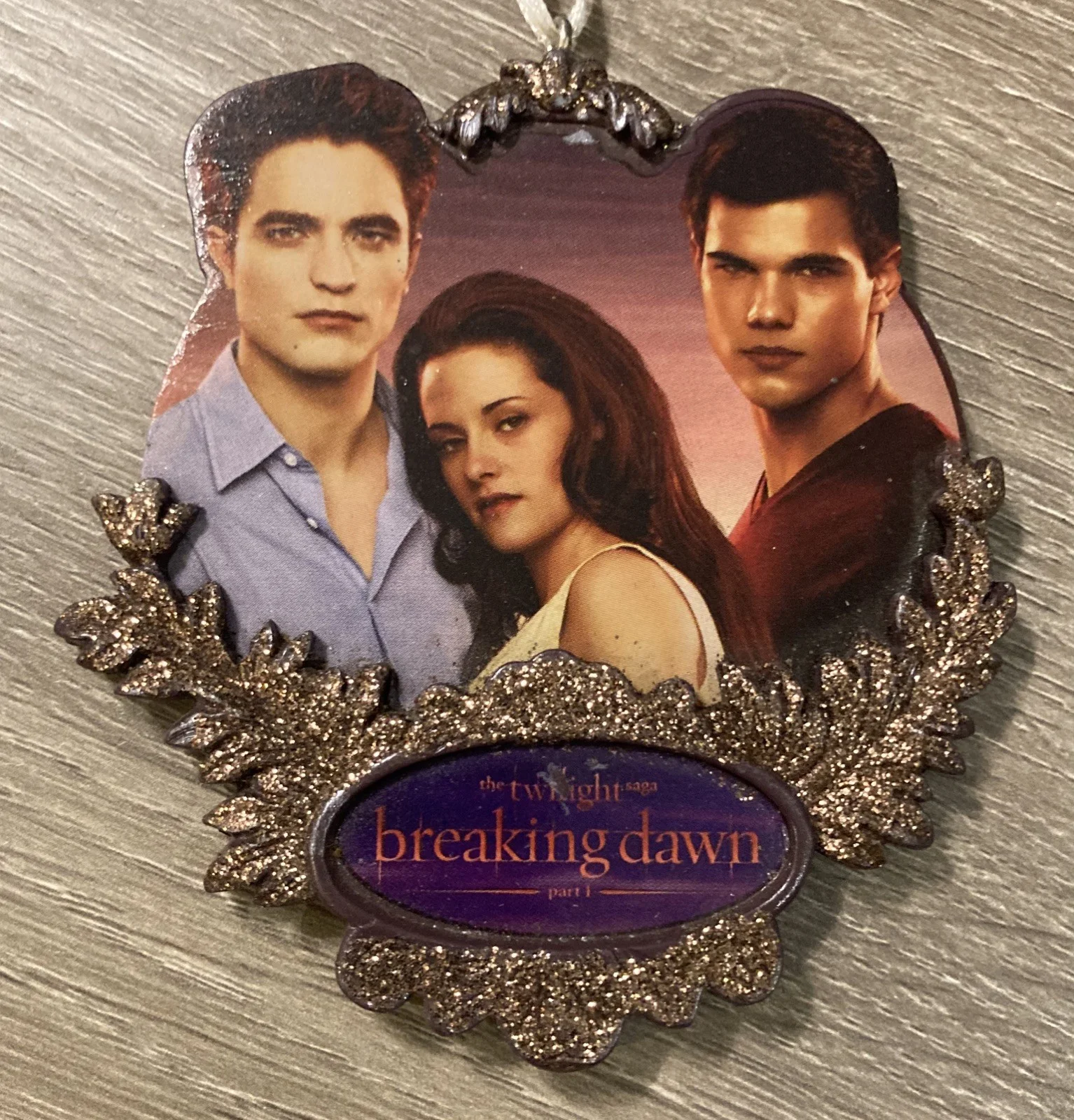 The Twilight Saga ~ Breaking Dawn Part 1 ~ Hanging Ornament ~ Edward,Bella,Jacob, изображение 2