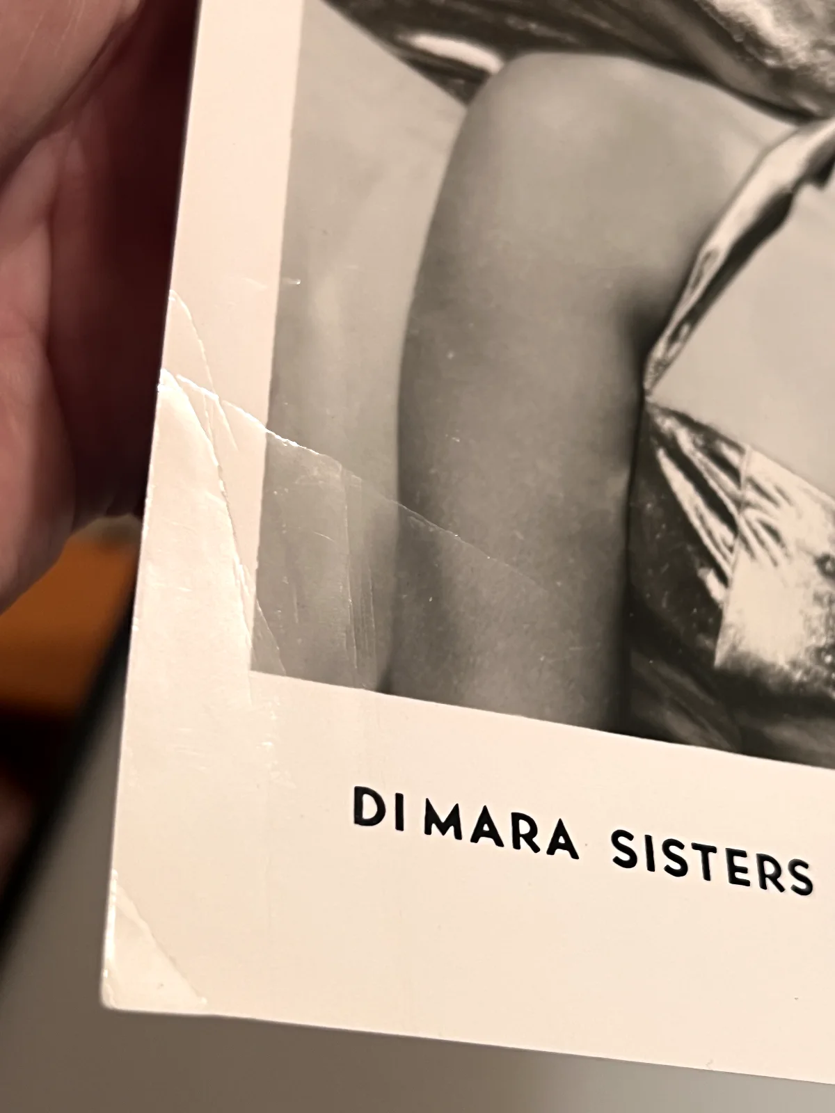 Celebrity Autograph DI MARA SISTERS Signed Photo WJR Clark Reid Detroit, изображение 5