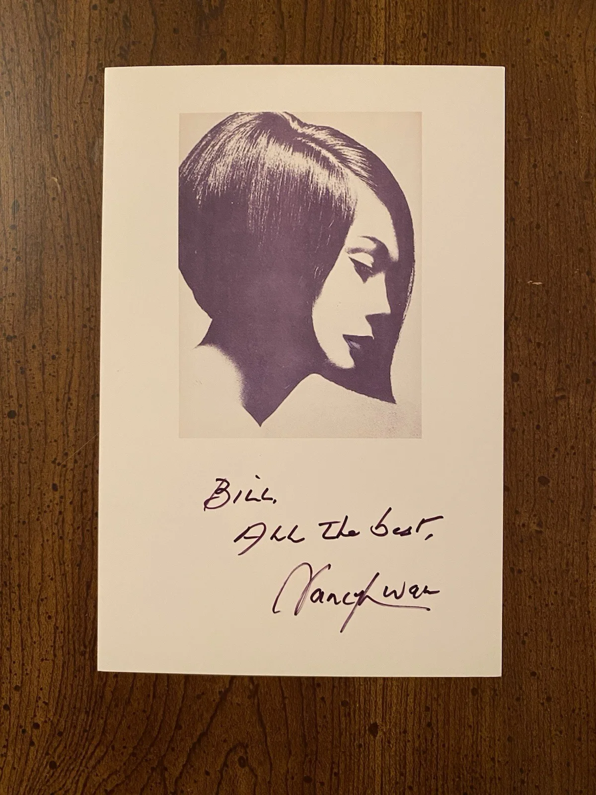 Nancy Kwan — Nancy Kwan Signed Autographed Photo With COA Flower Drum Song Suzie Wong