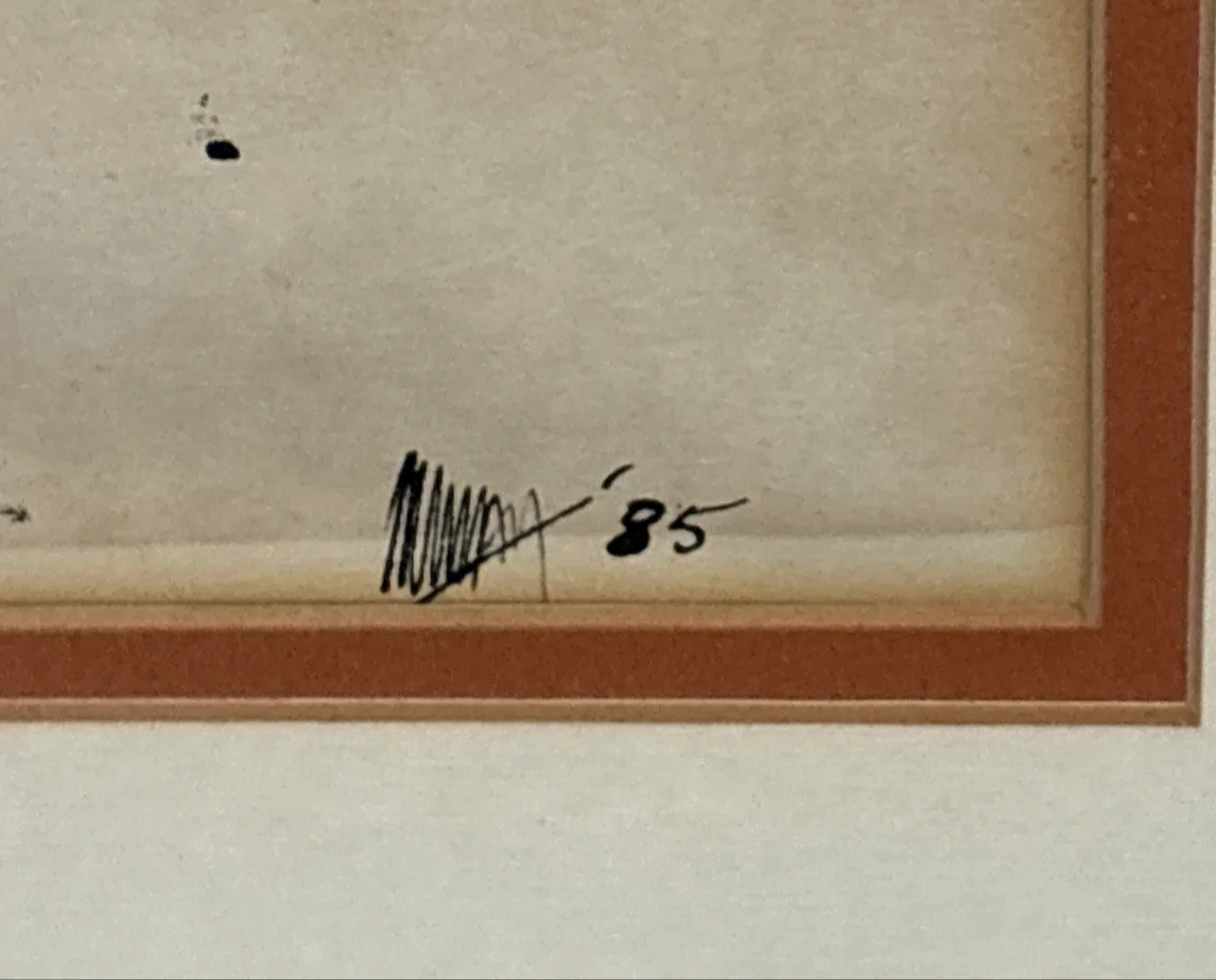 GROUCHO MARX - Hand Drawn Picture Signed, image 3