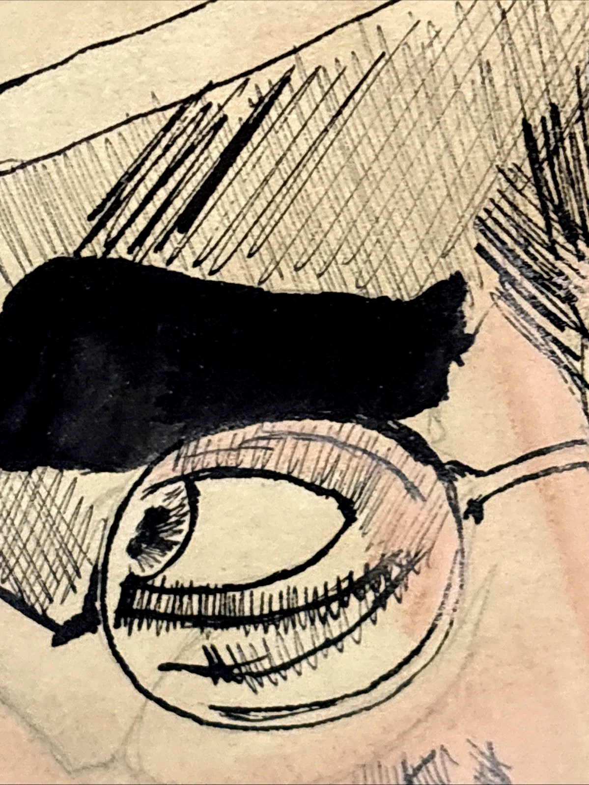 GROUCHO MARX - Hand Drawn Picture Signed, image 4