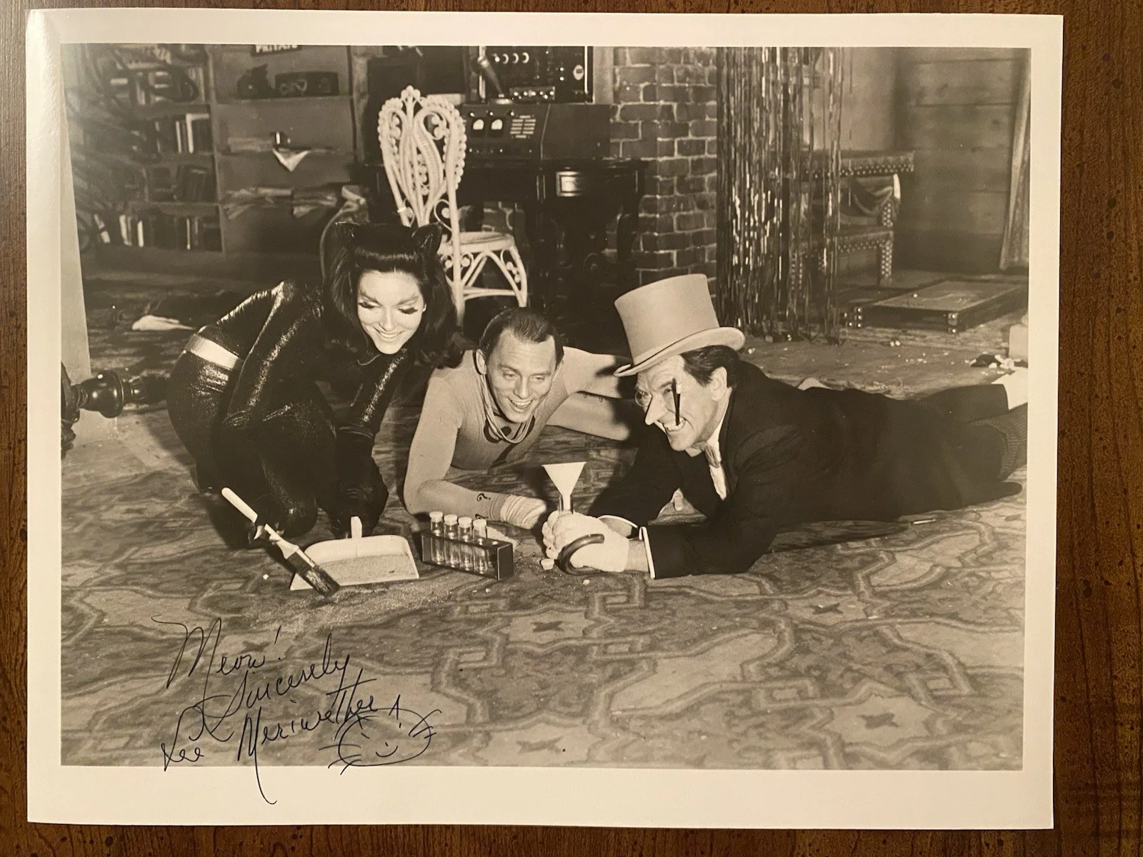 Lee Meriwether — Lee Meriwether Signed Autographed Photo With COA Batman 66 Catwoman Penguin Ridd