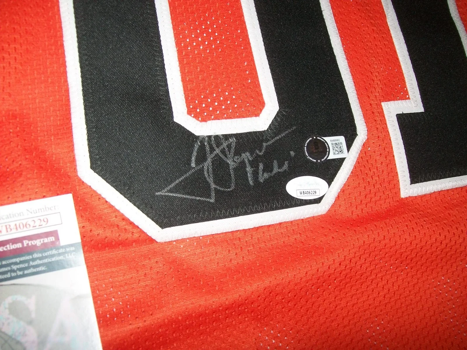 DUKES OF HAZZARD BO LUKE DAISY AUTO TRIPLE AUTOGRAPHED SIGNED JERSEY JSA, image 3