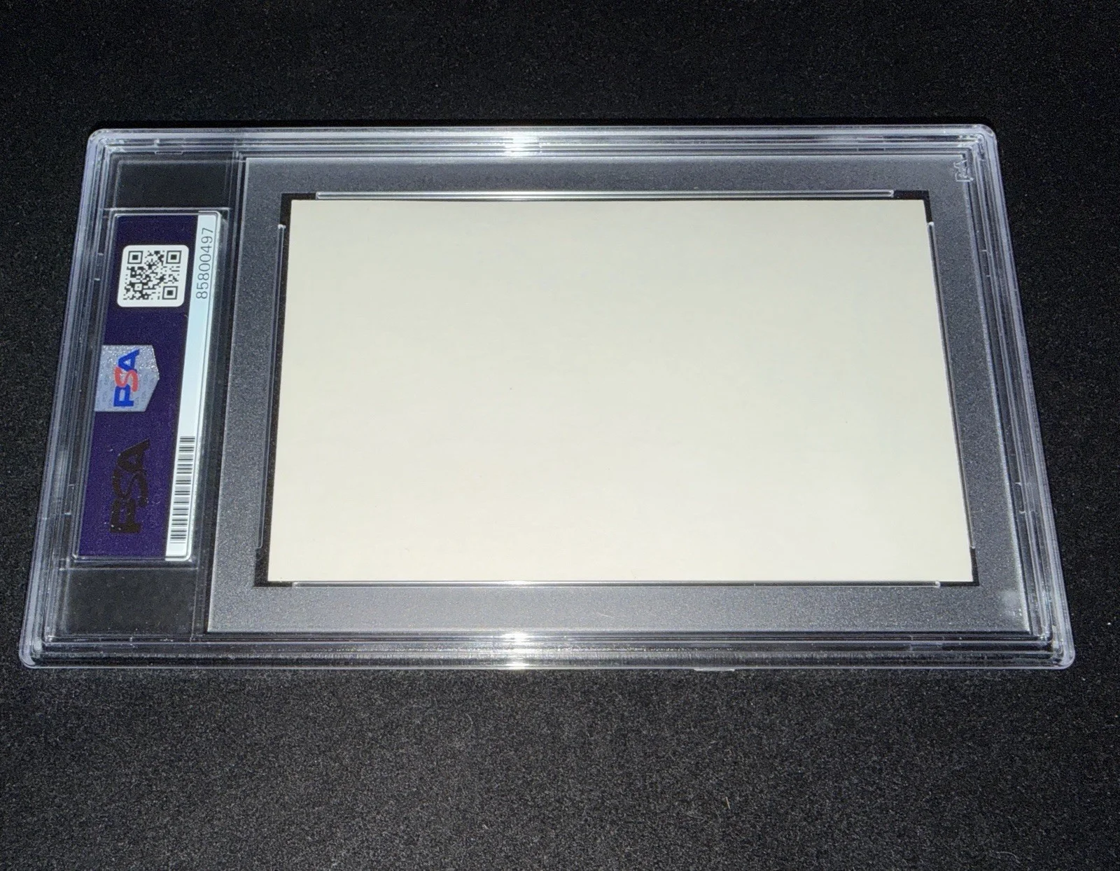 Bea Arthur Signed 3x5 Index Card PSA Slabbed Golden Girls Actress, image 2