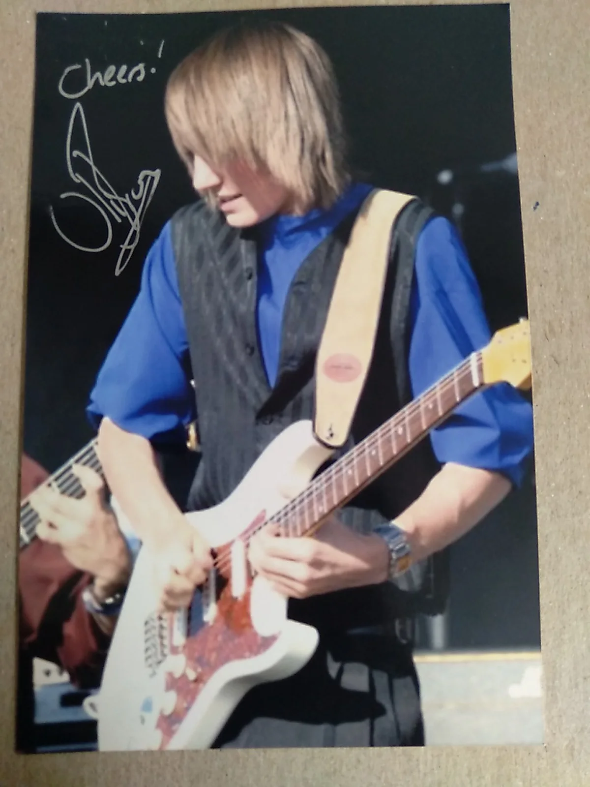 Kenny Wayne Shepherd Signed Autograph 6x4 Photo 5 Grammy Awards "Blue On Black", изображение 2