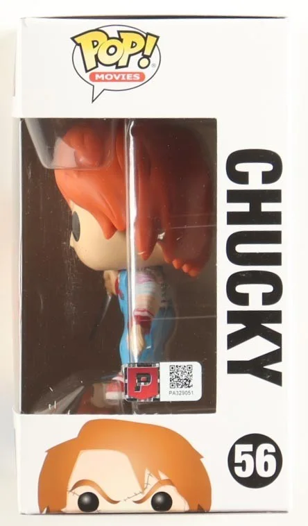 Alex Vincent Signed "Child's Play 2" #56 Chucky Funko Pop! Inscribed "Andy" (PA), image 2