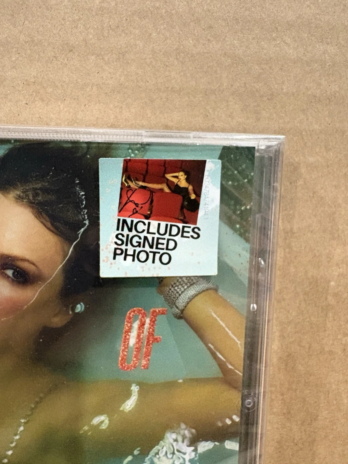 Taylor Swift The Life Of A Showgirl CD + SIGNED PHOTO 4 Brand New Sealed OOP, изображение 2