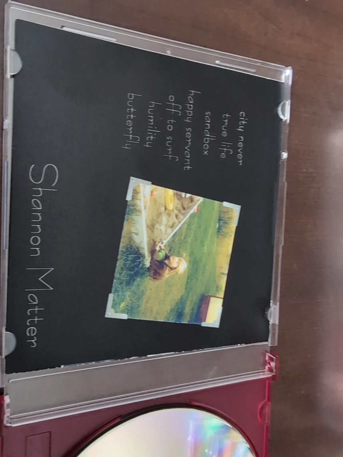 Shannon Matter Pure Signed CD Rare 2005 BC Artist, image 5