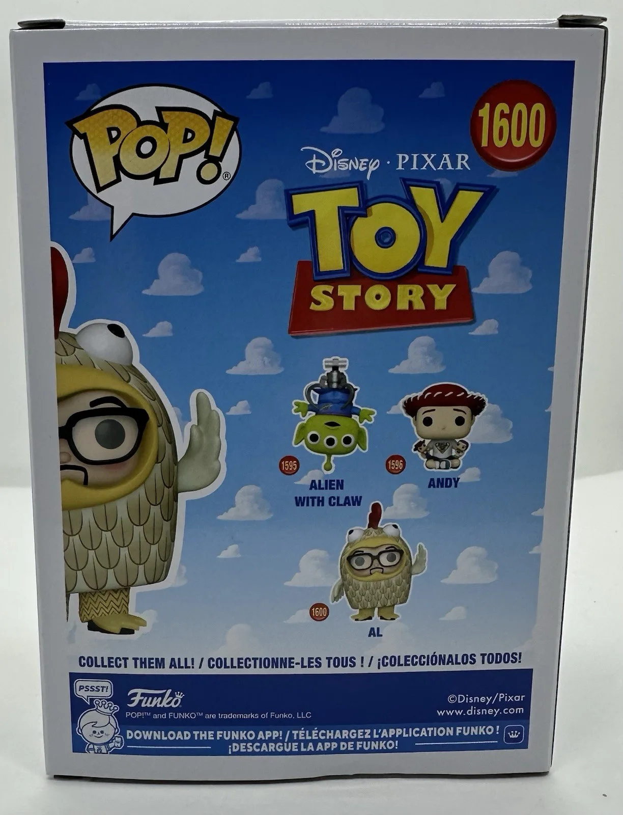 Wayne Knight — Wayne Knight Funko Pop Autographed Movies 1600 Toy Story Al !, изображение 3